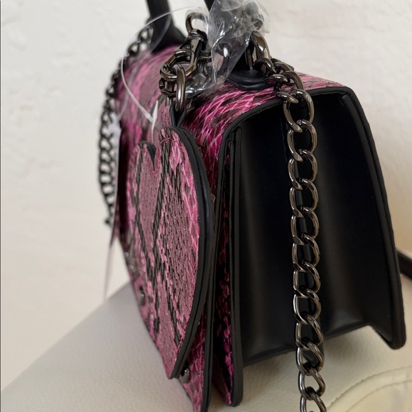 Luv Betsy by Betsy Johnson Snake Print Crossbody - Picture 5 of 8